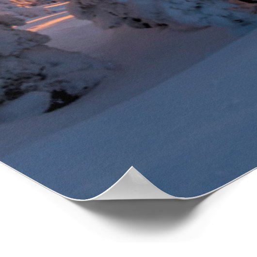 Weißer Fisch, Montana Poster (Ecke)