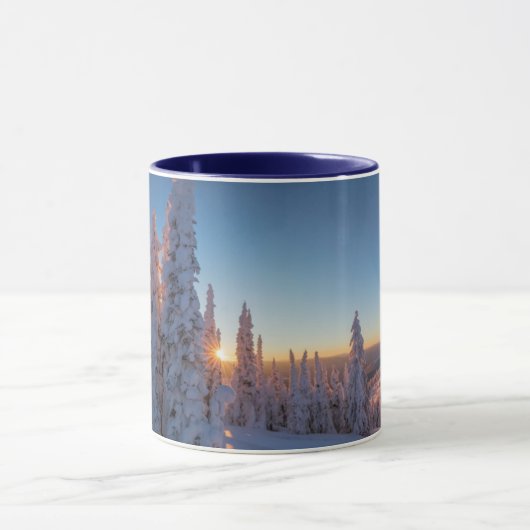 Weißer Fisch, Montana Tasse (Zentrum)