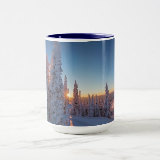 Weißer Fisch, Montana Tasse (Zentrum)