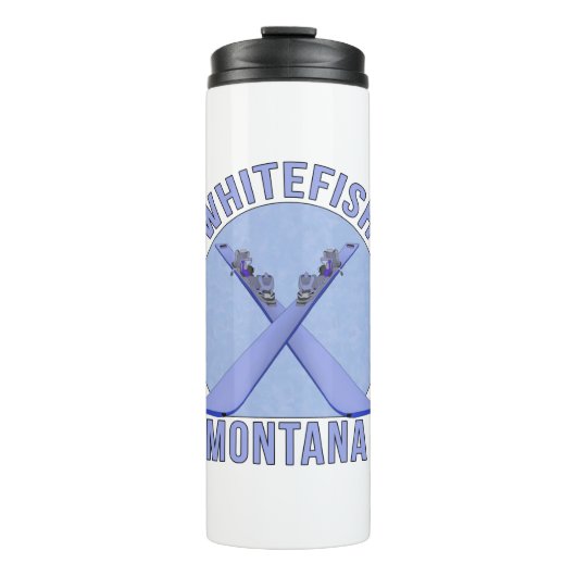 Weißer Fisch, Montana Thermosbecher (Vorderseite)