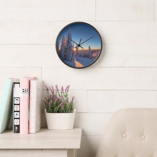 Weißer Fisch, Montana Uhr (Lesesaal)