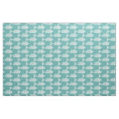 Weißer Fisch Stoff (Yard (91,4 cm))