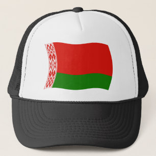 Weißer Flag Truckerkappe