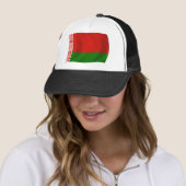 Weißer Flag Truckerkappe (Beispiel)