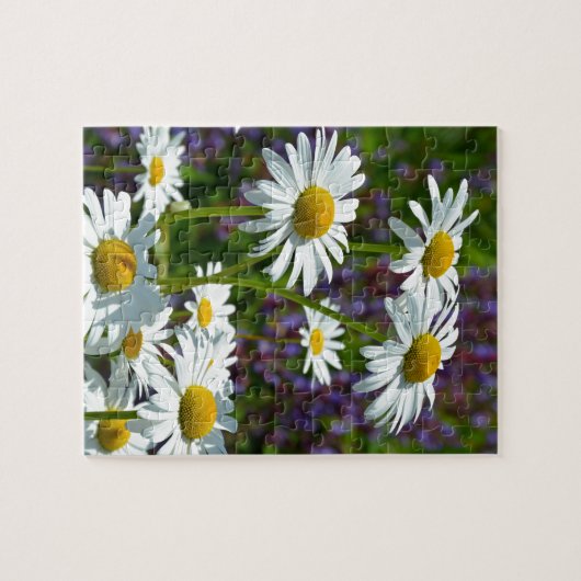 Weißer Frühling in Blüte Puzzle (Horizontal)