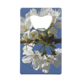 Weißer Frühlingsblut Geldbeutel Flaschenöffner (Rückseite)