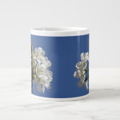 Weißer Frühlingsblut Jumbo-Tasse (Vorderseite)