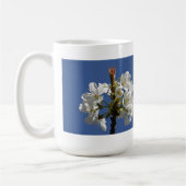 Weißer Frühlingsblut Kaffeetasse (Links)