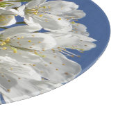 Weißer Frühlingsblut Schneidebrett (Ecke)