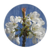 Weißer Frühlingsblut Schneidebrett (Vorderseite)