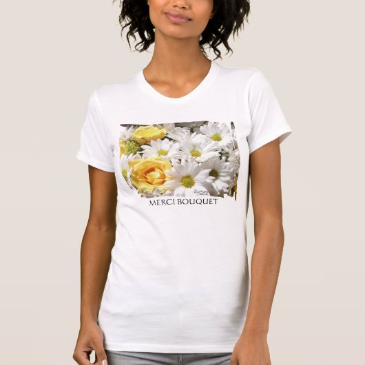 Weißer Gänseblütenbarsch T - Shirt (Vorderseite)