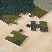 Weißer Garten Puzzle (Seite)