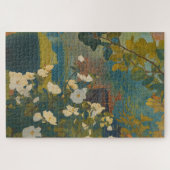 Weißer Garten Puzzle (Horizontal)