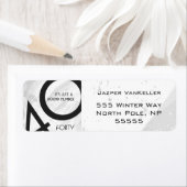 Weißer Geburtstag 40 Jahrzehnt (Insitu)