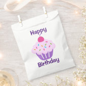 Weißer Gefallen Tasche/Kuchen Geschenktütchen (Ausgeschnitten)