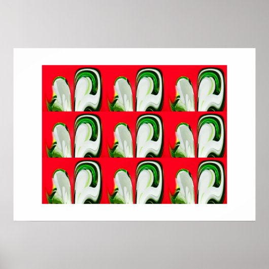 Weißer Geist Poster (Vorne)