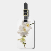 Weißer Gepäckanhänger (Vorderseite vertikal)