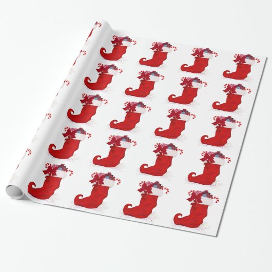 Weißer Geschenkpapier (Ungerollt)