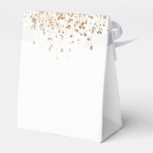 Weißer Glitzer Geschenkschachtel (Rückseite)