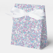 Weißer Glitzer Geschenkschachtel (Vorderseite)