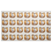 Weißer Golden Retriever Hund Stoff (Yard (91,4 cm))