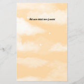 Weißer Goldrahmen aus Magnolien (Rückseite)