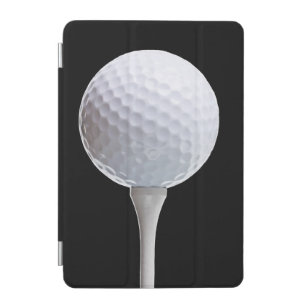 Weißer Golfball trägt Schablone zur Schau iPad Mini Hülle