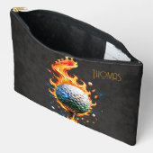 Weißer Golfball Zubehörtasche (Offen)