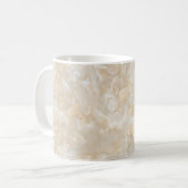 Weißer Granit Kaffeetasse (Vorderseite Links)