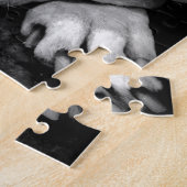 Weißer Grubenbull Puzzle (Seite)