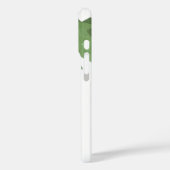 Weißer Grüner Herzdrache Case-Mate iPhone Hülle (Rückseite / Links)