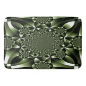 Weißer Grünwaldleder Petals Bath Mat Badematte (Vorderseite)