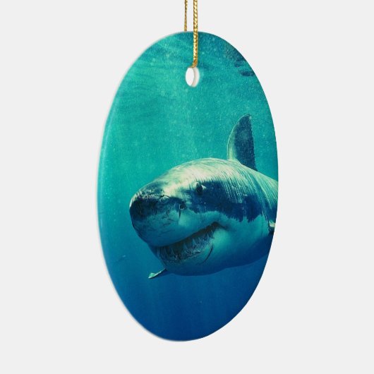 WEISSER HAI 1 KERAMIKORNAMENT (Rechts)