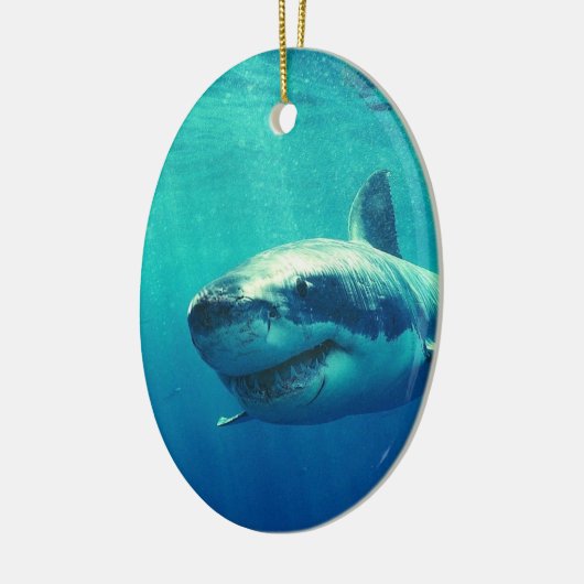 WEISSER HAI 1 KERAMIKORNAMENT (Links)