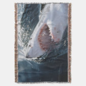 Weißer Hai auf See Decke (Vorderseite Vertikal)