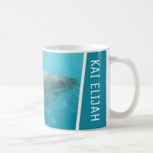 Weißer Hai - Australischer Ozean Personalisiert Kaffeetasse