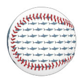Weißer Hai Baseball (Vorderseite Links)