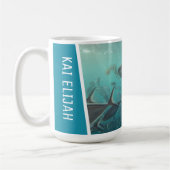 Weißer Hai Fisch Unterwassersee Grosser Kaffeetasse (Links)