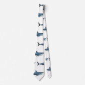 Weißer Hai Krawatte (Vorderseite)