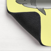 Weißer Hai Mousepad (Ecke)