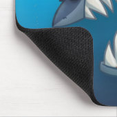 Weißer Hai Mousepad (Ecke)