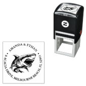 Weißer Hai Permastempel (Beispiel)