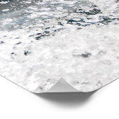 Weißer Hai Poster (Ecke)