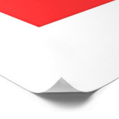 Weißer Hai Poster (Ecke)