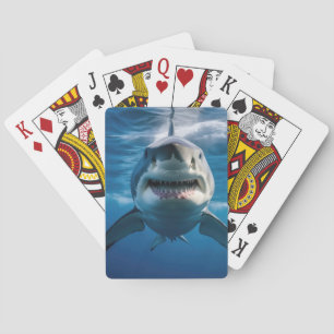 Weißer Hai Spielkarten