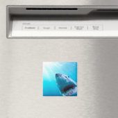 Weißer Hai | Südafrika Magnet (In Situ (Geschirrspüler))