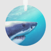 Weißer Hai | Südafrika Ornament (Rückseite)