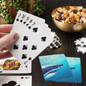 Weißer Hai | Südafrika Spielkarten (In Situ)