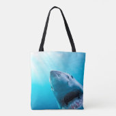Weißer Hai | Südafrika Tasche (Rückseite)