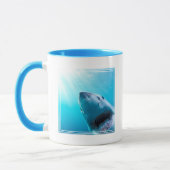 Weißer Hai | Südafrika Tasse (Links)